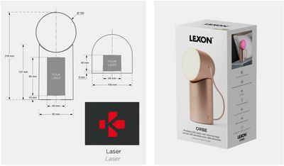 Lexon Orbe LED-valo