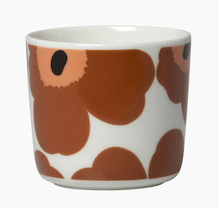 Marimekko Oiva/Unikko kuppipari