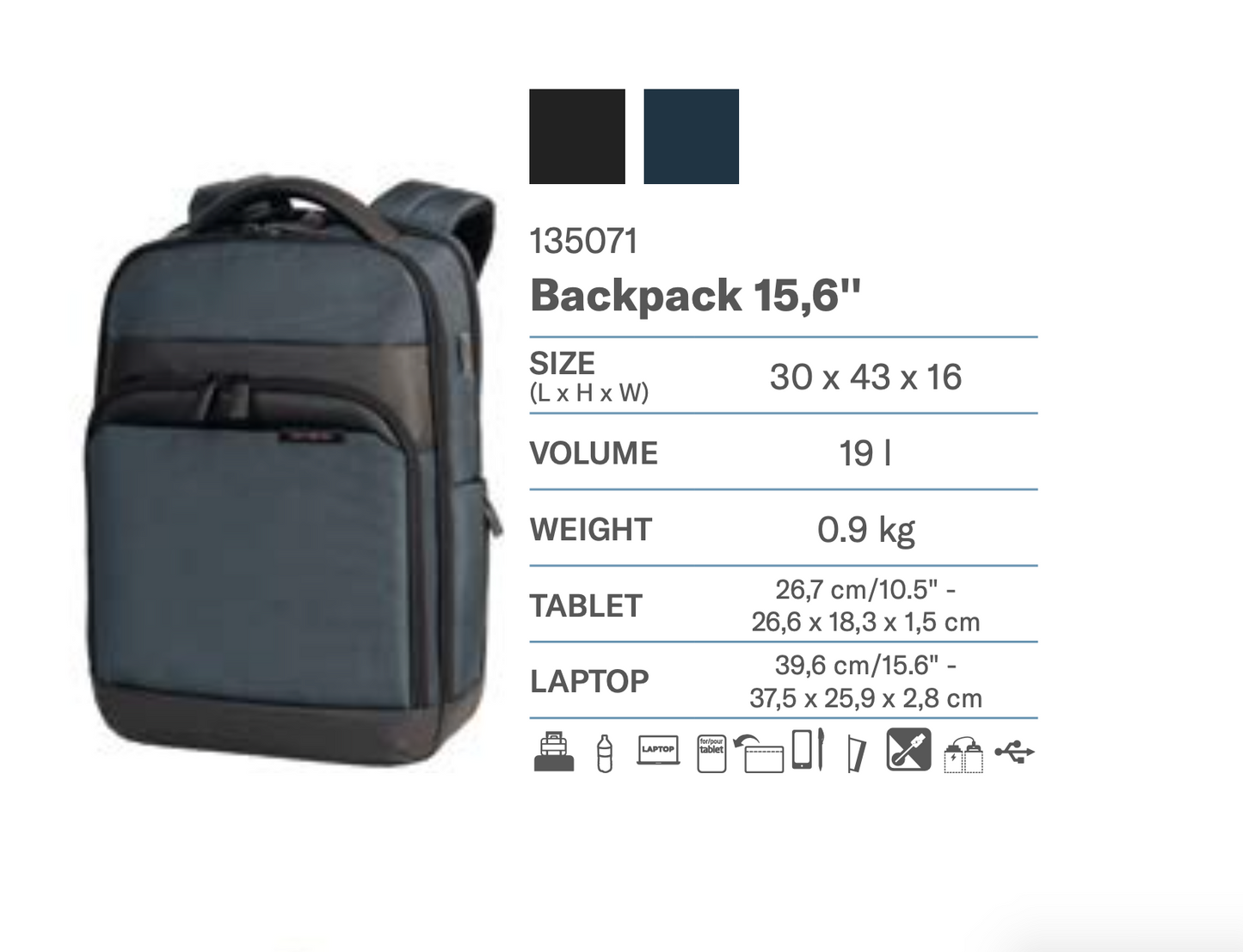 Samsonite Mysight selkäreput