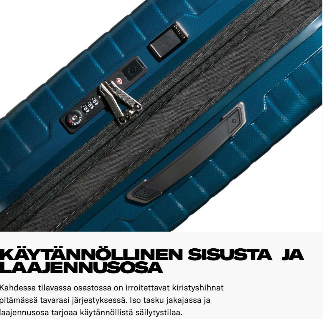 Samsonite Proxis-matkalaukut