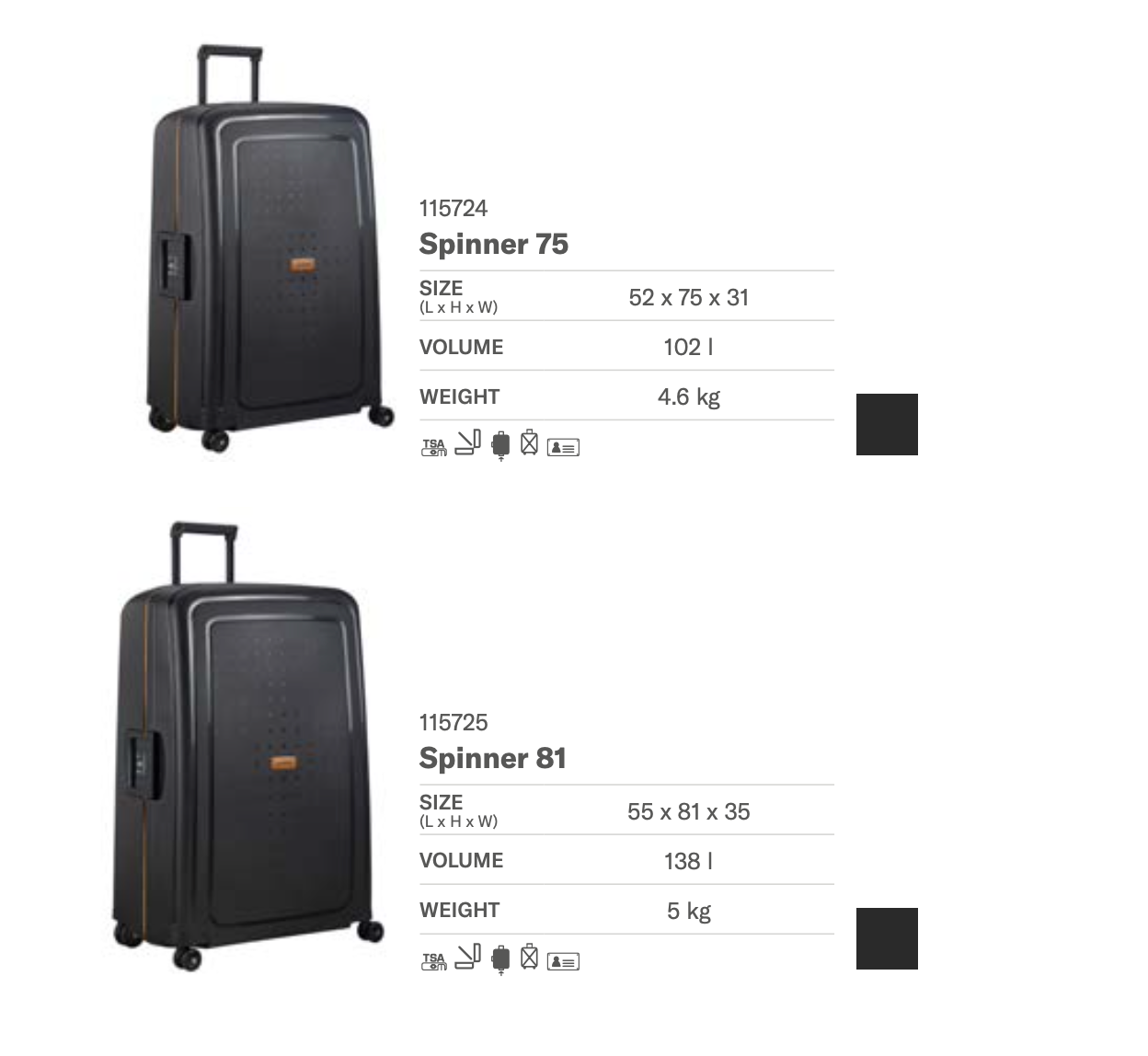 Samsonite S'Cure ECO-laukut