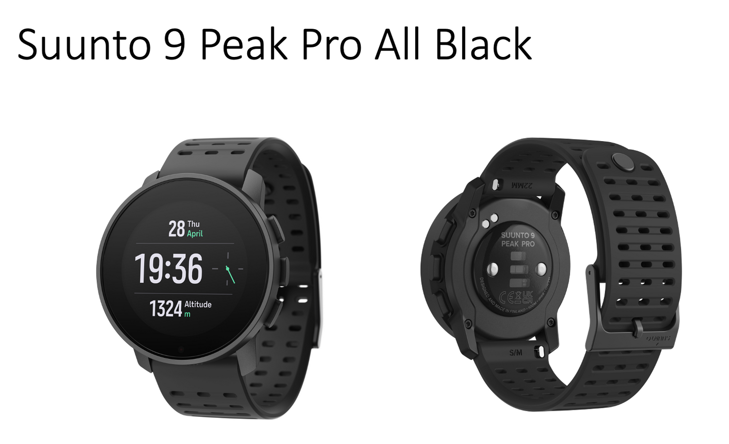 Suunto 9 Peak Pro GPS-urheilukellot