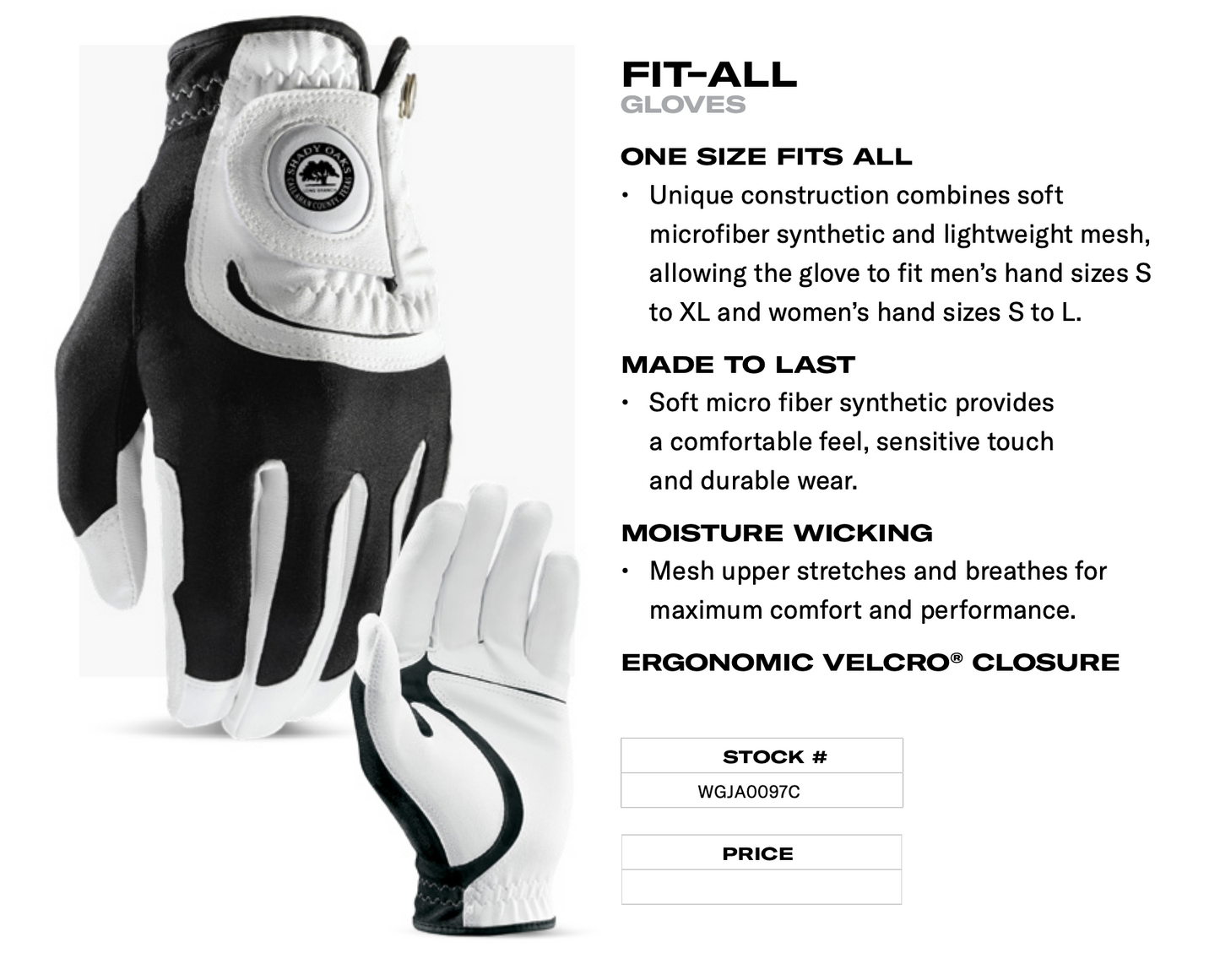 Wilson Fit All-golfhanska