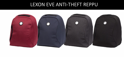 Lexon EVE Anti-Theft selkäreppu