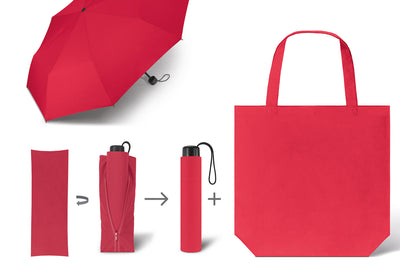 Sateenvarjo & ostoskassi