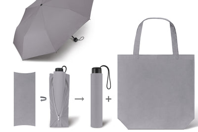 Sateenvarjo & ostoskassi