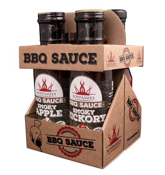 Poppamies BBQ 4-pack lahjapakkaus